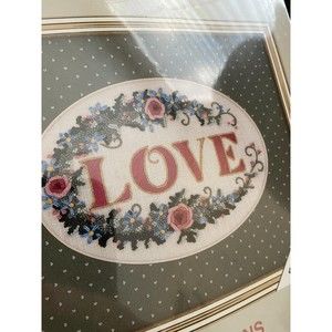 WEEKENDERS STITCHERY Love Signs Embroidery Kit SEALED Mat Included Vintage